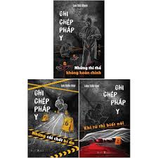 Combo Sách Ghi Chép Pháp Y (Bộ 3 Cuốn)